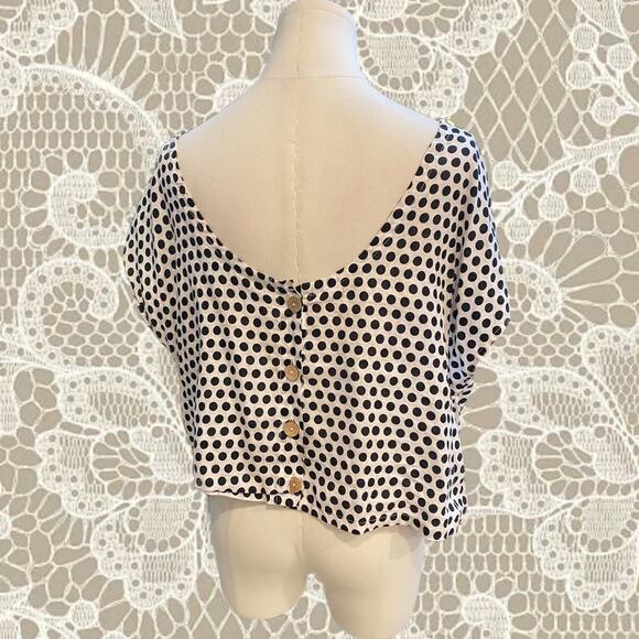 vintage Y2k polka dot top - Picture 2 of 4